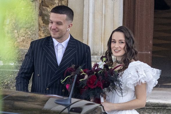 Baby Lasagna i Elizabeta Ružić vjenčali su se u Završju u Istri