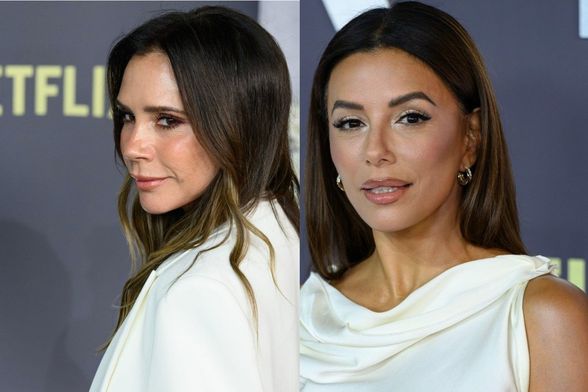 Victoria Beckham i Eva Longoria u kreacijama Victorije Beckham na premijeri dokumentarnog filma Victoria Beckham