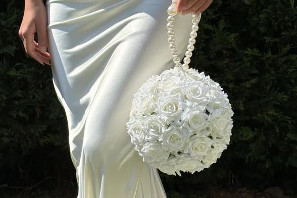 Vjenčani buketi brenda Kalibridal u stilu torbice - 7