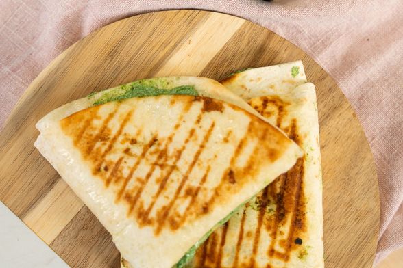 Brzi zeleni wrap sa špinatom