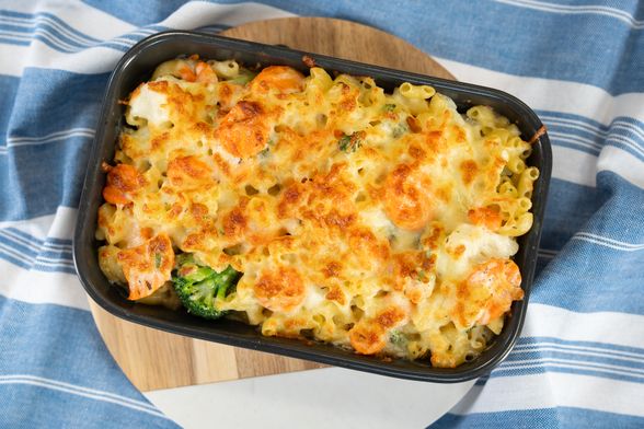 Zapečena tjestenina s povrćem i sirom