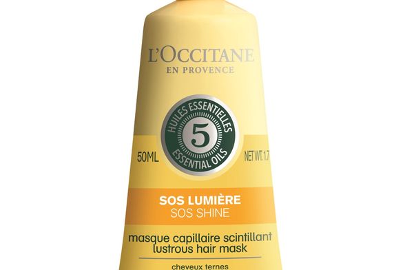 L'Occitane SOS maska za sjaj kose obogaćena s 5 esencijalnih ulja, ekstraktom limuna i šećerne trske, 96,40 kn