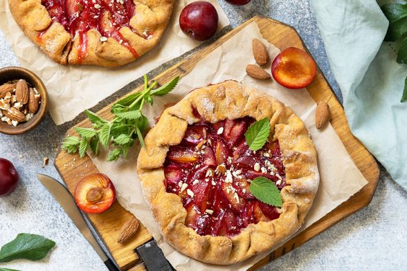 Galette sa šljivama