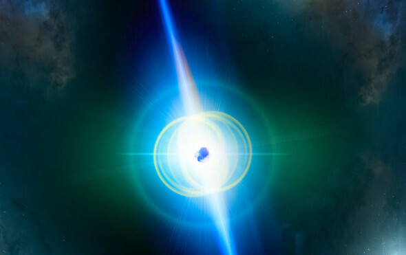 Magnetar, ilustracija