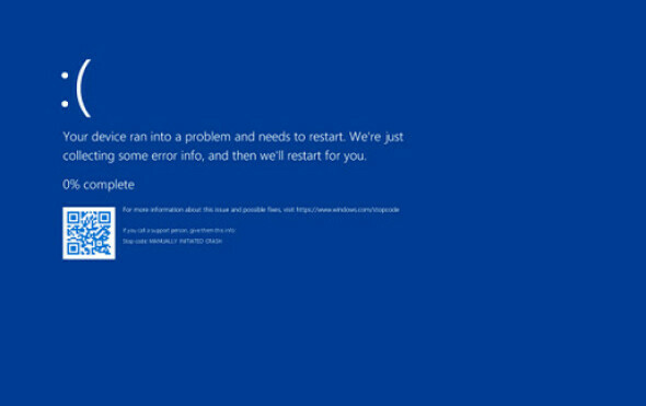 Blue Screen of Death