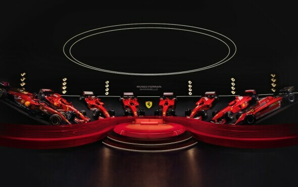 Ferrari soba za spavanje u Ferrarijevom muzeju