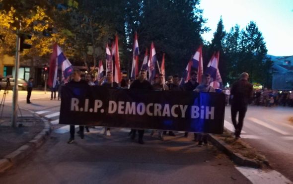 Prosvjed u Mostaru (Foto: Dnevnik.hr)
