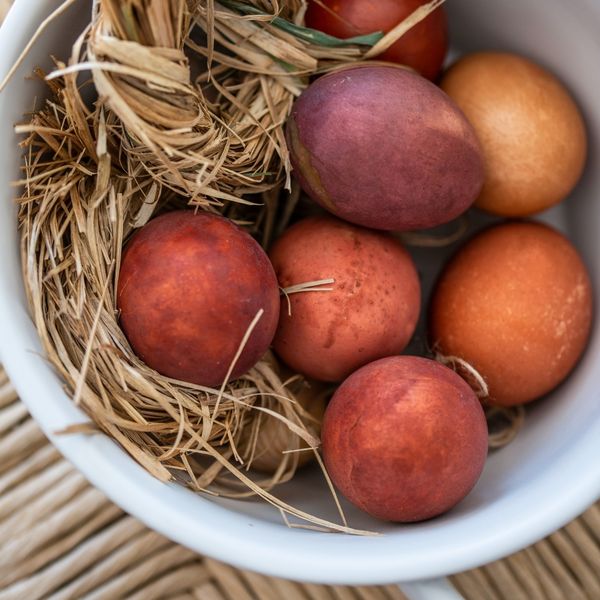 Savjeti za bojenje smeđih jaja