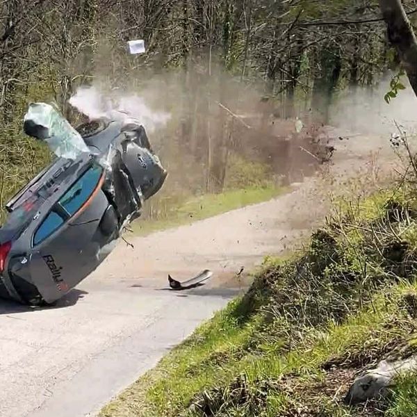 VIDEO Užasna nesreća u Hrvatskoj: Od siline udarca su mu otpali kotači