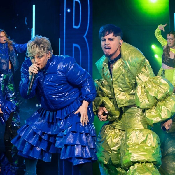 Tvoje lice zvuči poznato: Laura Sučec i Sven Pocrnić kao Baby Lasagna i Käärijä u sedmoj epizodi desete sezone showa „Tvoje lice zvuči poznato“