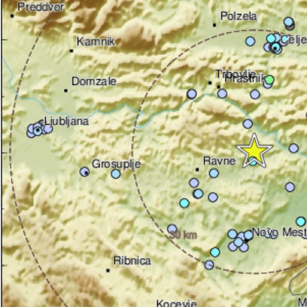 Potres pogodio Sloveniju, osjetio se i u Hrvatskoj: "Kao da vlak prolazi pored stana"