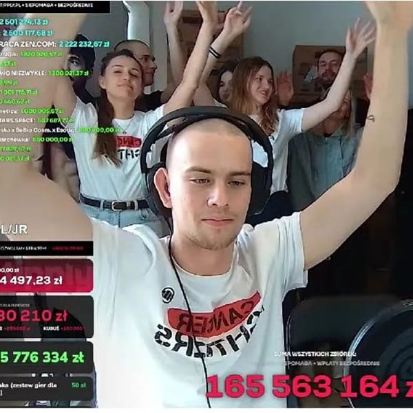 Poljski YouTuber srušio rekorde: Prikupio više od 60 milijuna eura u devetodnevnom livestreamu