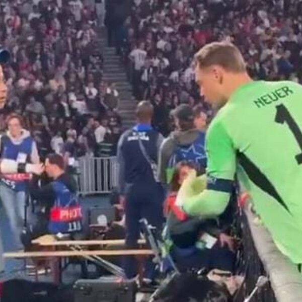 Ovo se nije vidjelo u prijenosu: Pogledajte što je sakupljač lopti radio Neueru na Parku prinčeva