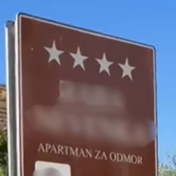 "Klasično Balkaniranje"- Urnebesni naziv apartmana u Hrvatskoj nasmijao društvene mreže