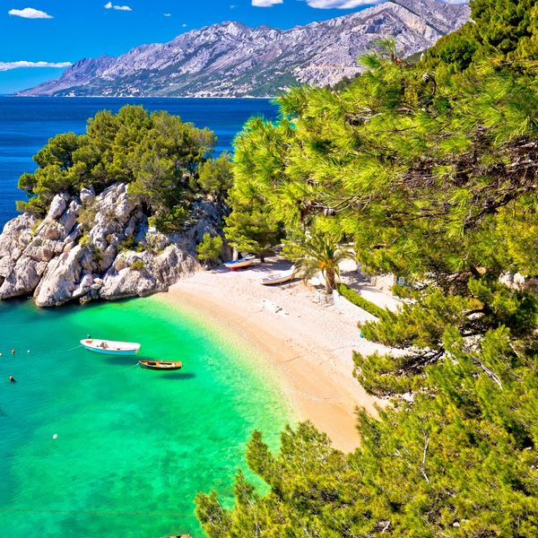 Plaža Podrače u Brelima