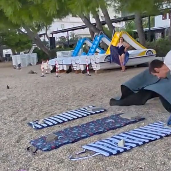 Snimka iz Makarske podijelila javnost: "Sramota, plaža nije ničije vlasništvo!"