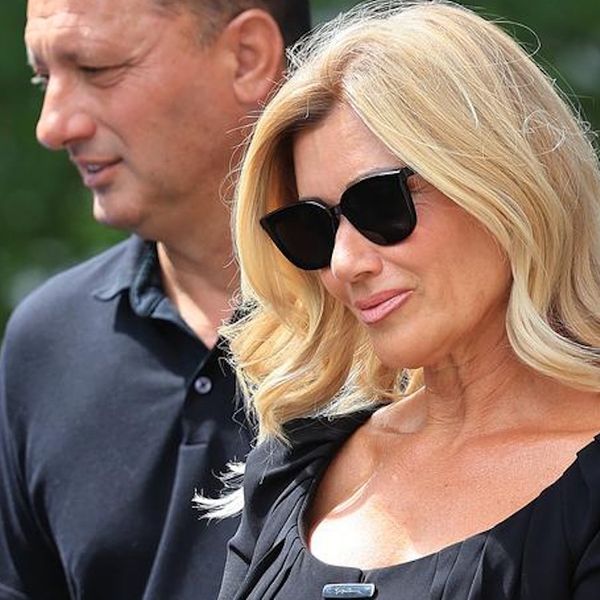 Vanja Horvat na sprovodu bivše svekrve