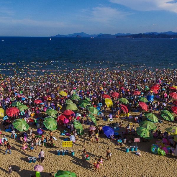 Plaža Dameisha u blizini kineskog grada Šenžena