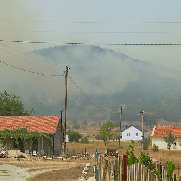 U Trebinju zbog požara proglašeno izvanredno stanje