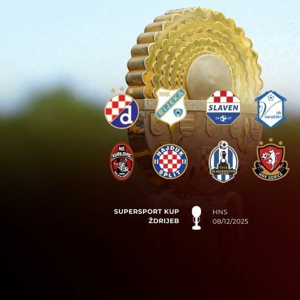 SuperSport Hrvatski nogometni kup: Parovi četvrtfinala su poznati, pogledajte ih