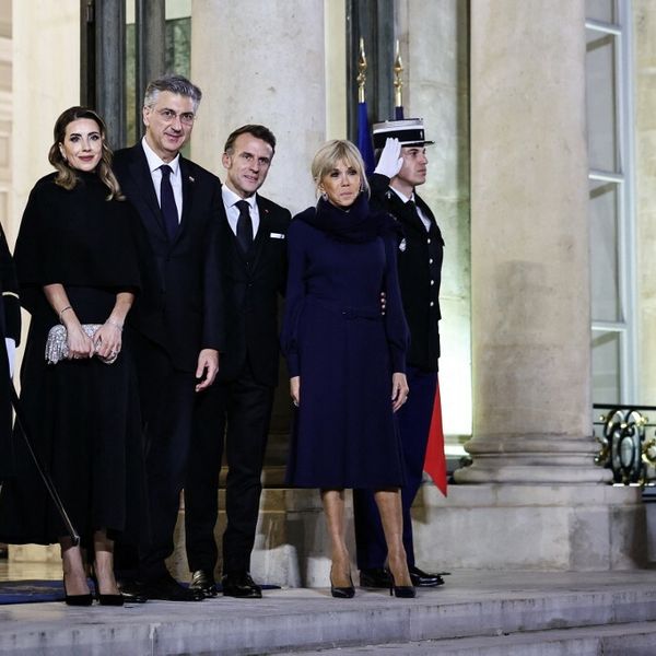 VIDEO Plenković sa suprugom stigao u Elizejsku palaču