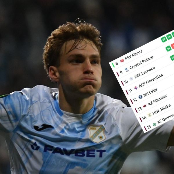 Evo gdje stoji Rijeka na tablici Konferencijske lige: Blizu je prolaska, ali...