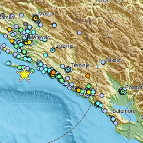 Snažan potres pogodio Dalmaciju: "Dugo je trajao i bio je jedan jači trzaj"