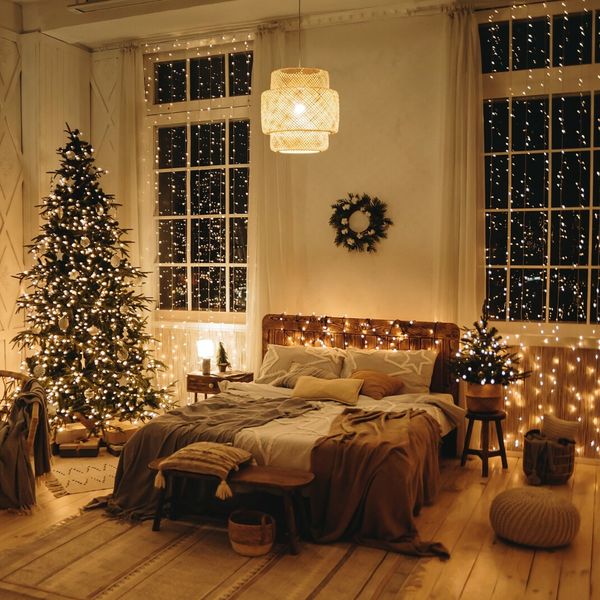 Razlika između hladnih i toplih bijelih božićnih lampica