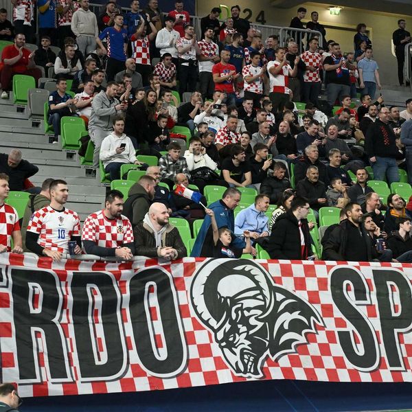 Na futsal utakmici Hrvatske osvanuo transparent "TRDO SPRIDA": Znate li što to znači?