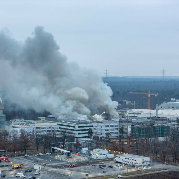 Veliki požar u istraživačkom institutu GSI u Darmstadtu