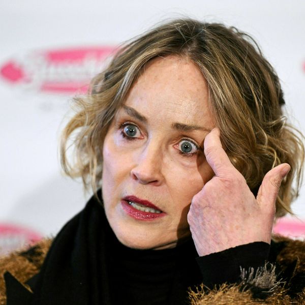 Sharon Stone u čupavom odijelu u Austriji