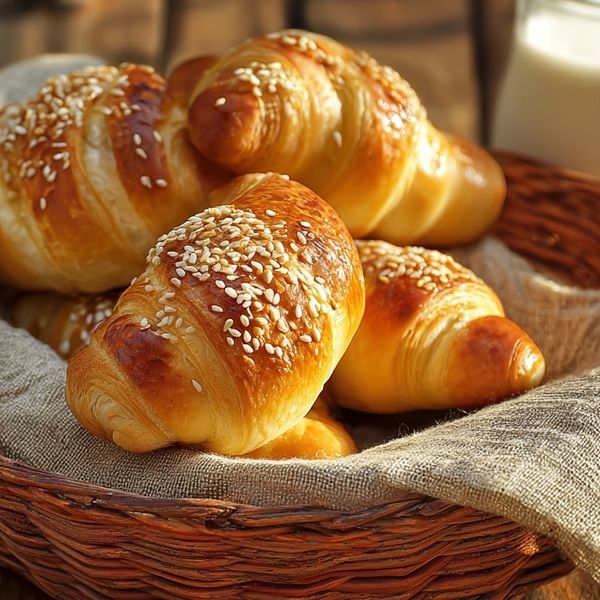 Recept za posne kiflice s bijelim vinom