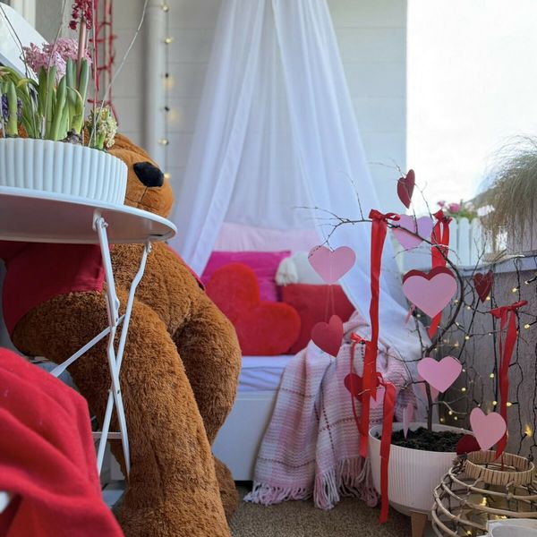 Preslatko uređenje balkona od tri kvadrata stana u Skoplju