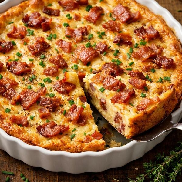 Sir i slanina u oblaku mekog tijesta: Francuski recept za brzinsku sočnu pitu