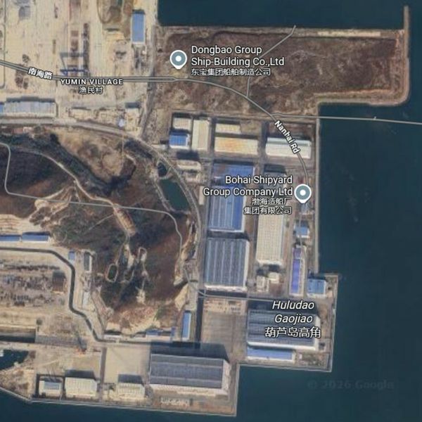 Novi kineski vojni adut snimljen u brodogradilištu iz svemira i uskoro bi mogao biti spreman za porinuće