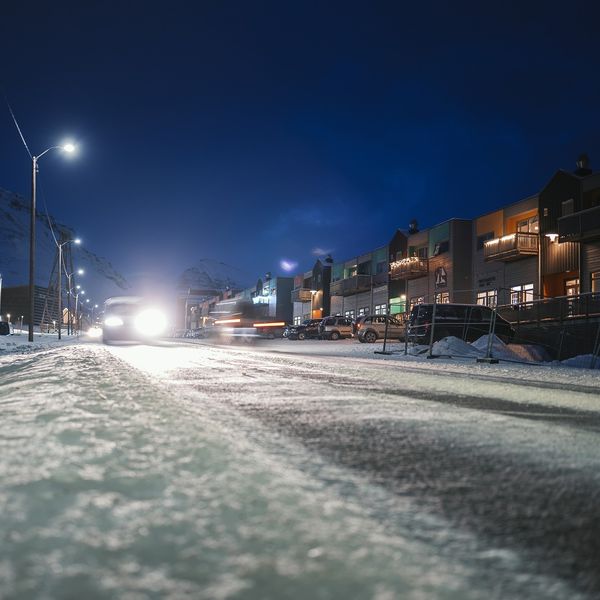Polarna noć na Svalbardu