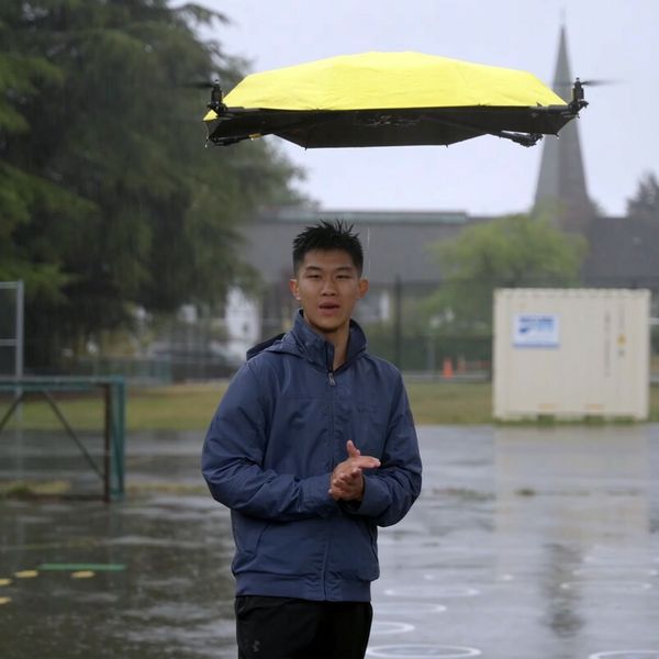 Lebdeći kišobran I Build Stuff