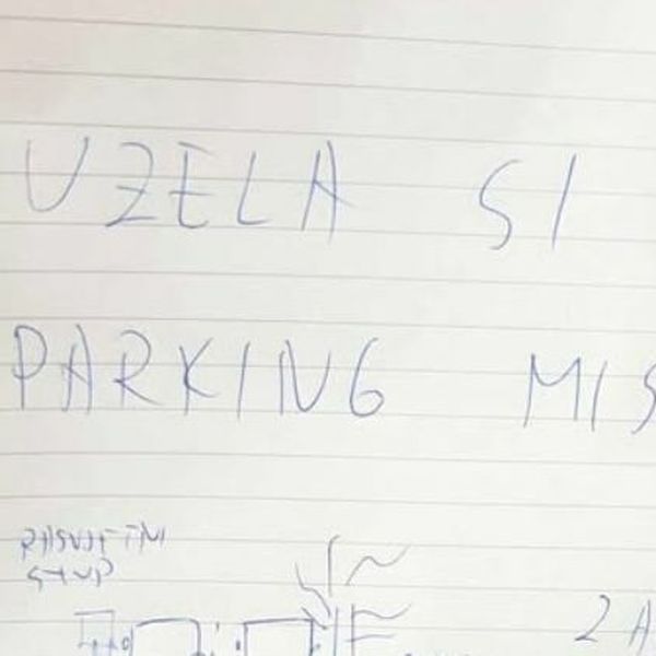 "Napisao, nacrtao, objasnio": Poruka na automobilu u Splitu nasmijala regiju