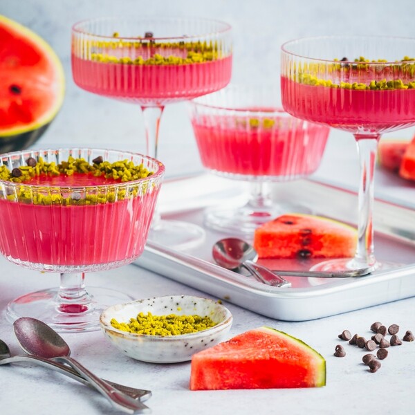Gelo di melone: Recept za puding od lubenice