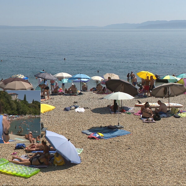 Povećani nalazi bakterije Escherichie coli na plaža Kantridi u Rijeci