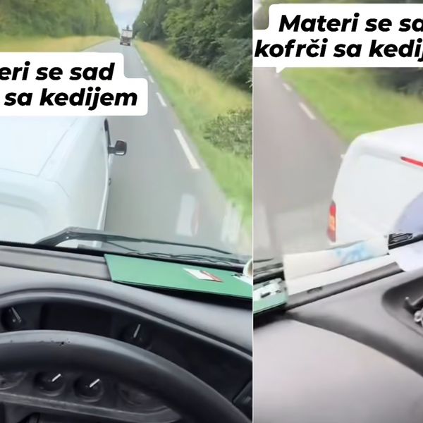 Sumanuti obračun između kamiona i kombija izazvao još luđe komentare: "Dobio što je tražio…"