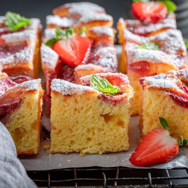 Recept za kolač od jogurta s jagodama