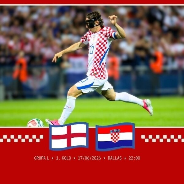 ENGLESKA - HRVATSKA Evo kad točno igraju Vatreni i tko će biti u prvih 11