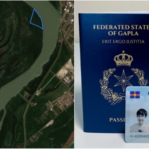 FOTO Grupa mladih osnovala novu "državu" između Hrvatske i Srbije: Ima svoje putovnice, zastavu, registracije...