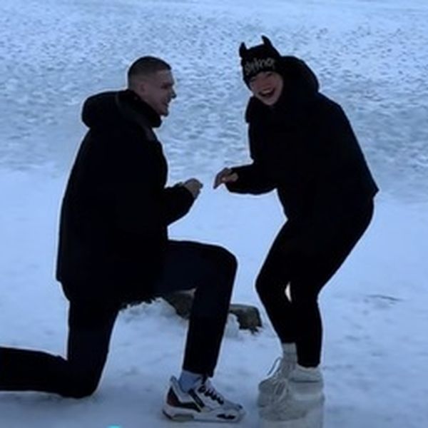 Hrvatska influencerica Mirta Miler zaručila se na bajkovitoj snježnoj lokaciji