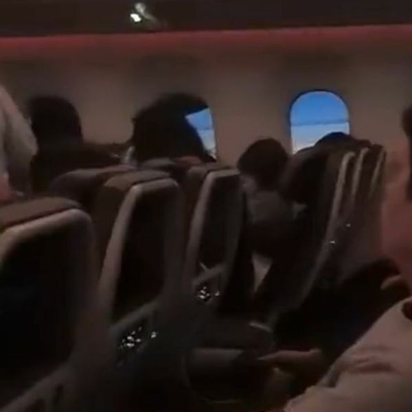 Putnici zrakoplova posvjedočili nevjerojatnom fenomenu pa podijelili snimku