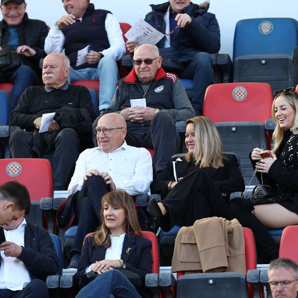 Anita Wlodarczyk na utakmici HNL-a između Hajduka i Lokomotive