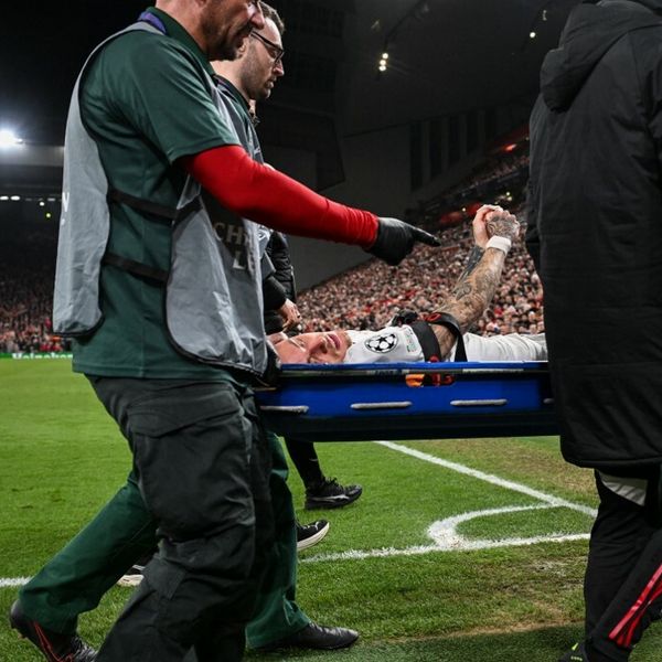 Bizarna ozljeda Noe Langa na utakmici Lige prvaka Liverpool - Galatasaray