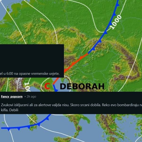 Upozorenje civilne zaštite probudilo Hrvate: "Skoro srčani dobila. Debili"