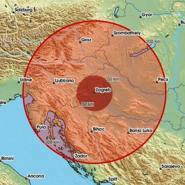 Potres u Zagrebu: "Puklo i zatreslo"